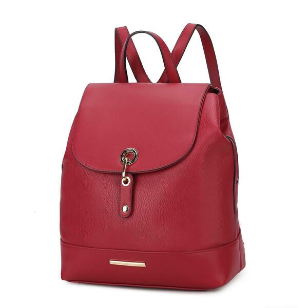 Mkf Collection By Mia K. MKF Collection  Laura Vegan Leather Backpack by Mia K. MKF-X573RD